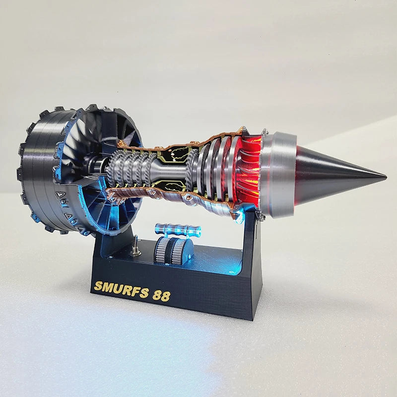 Super Turbofan toy airplane