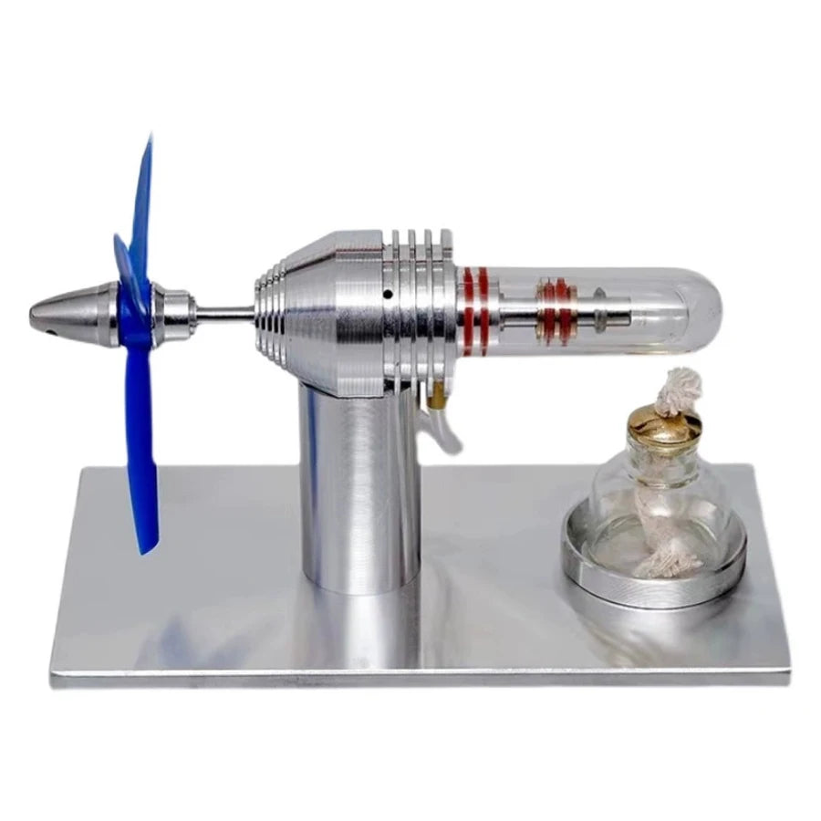 Golden Stirling Engine Toy