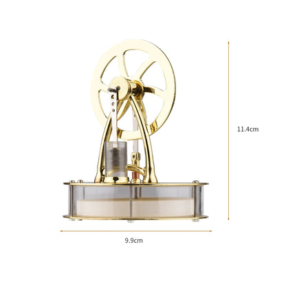 Spielerischer Stirling Motor Generator