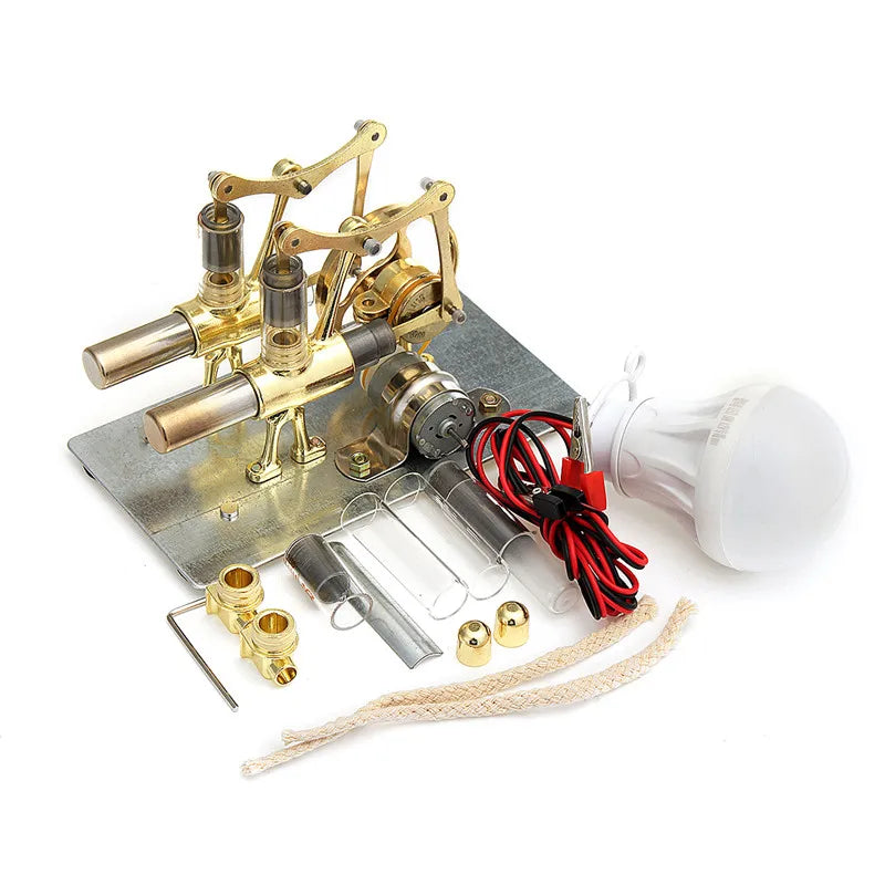 Mini Steam Engine Educational Toy