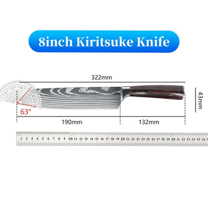 Scharfe Kiritsuke Küchenmesser