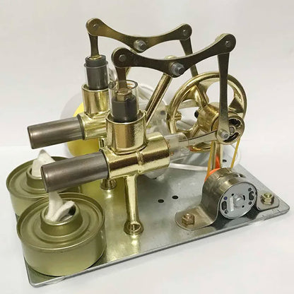 Mini Steam Engine Educational Toy