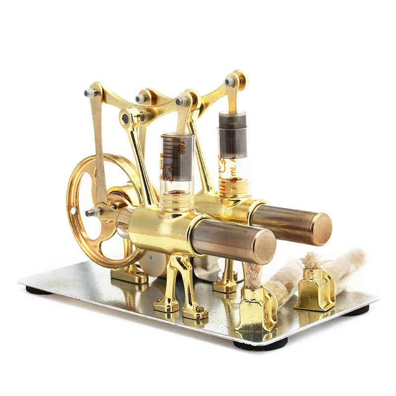 Mini Steam Engine Educational Toy