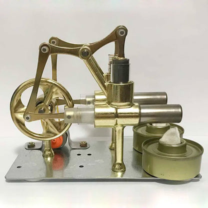 Mini Steam Engine Educational Toy