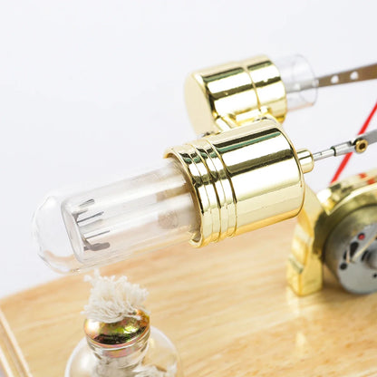 Glowing Stirling Engine Toy