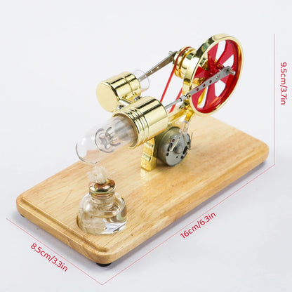 Glowing Stirling Engine Toy